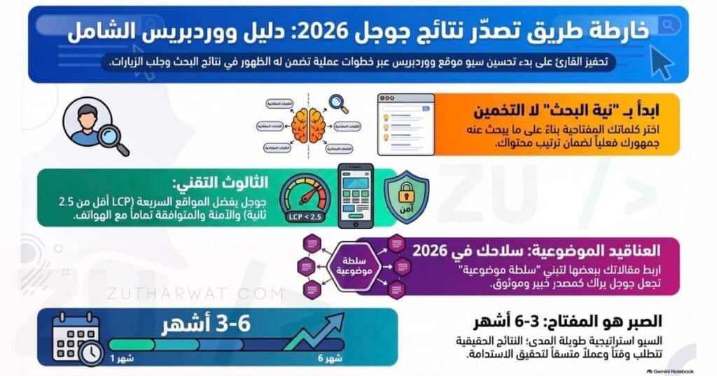 ‎أساسيات تهيئة ووردبريس للسيو للمبتدئين